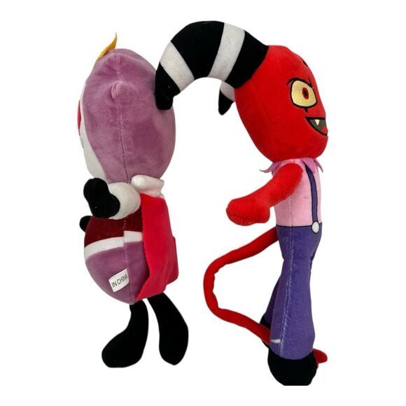 Set of 2 Helluva Boss The Circus Stolas Blitzo Soft Plush Doll Toy lot - Picture 3 of 4